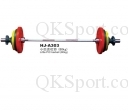 【MAX】彩虹包膠杠鈴(80KG)HJ-A303