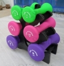 【MAX】磨沙啞鈴套裝連袈(1KG,1.5KG,2KG 各一對)
