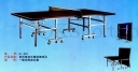【冠軍】單摺有轆乒乓球桌(墨綠面)T-201