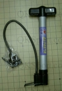 手提單車氣泵(12吋)連軟喉