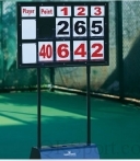 【MAX】網球專業記分牌 推輪式 鋁合金  Tp-08